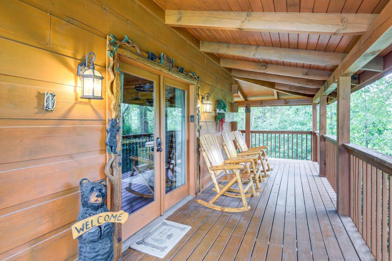 Sevierville Cabin With Wraparound Deck And Lake Access Kültér fotó