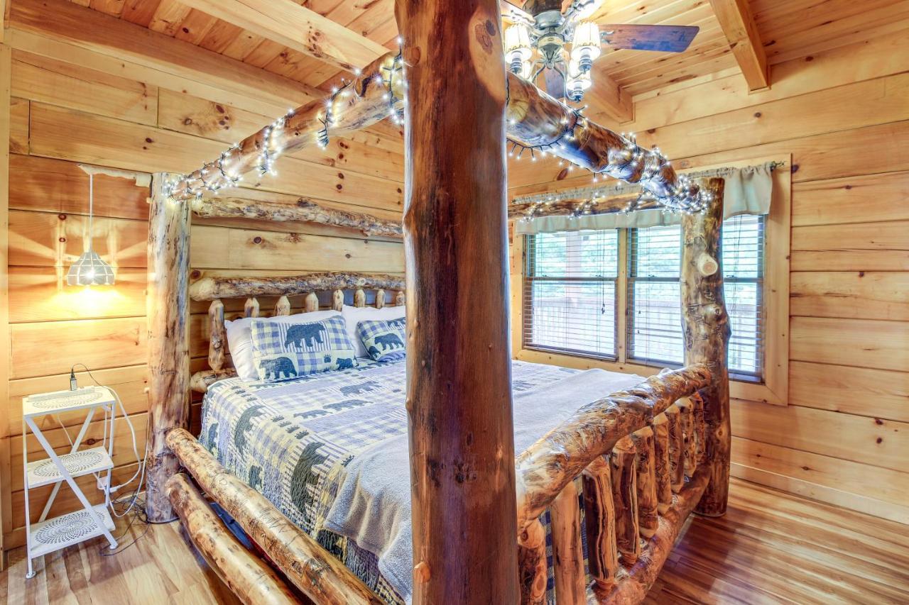 Sevierville Cabin With Wraparound Deck And Lake Access Kültér fotó