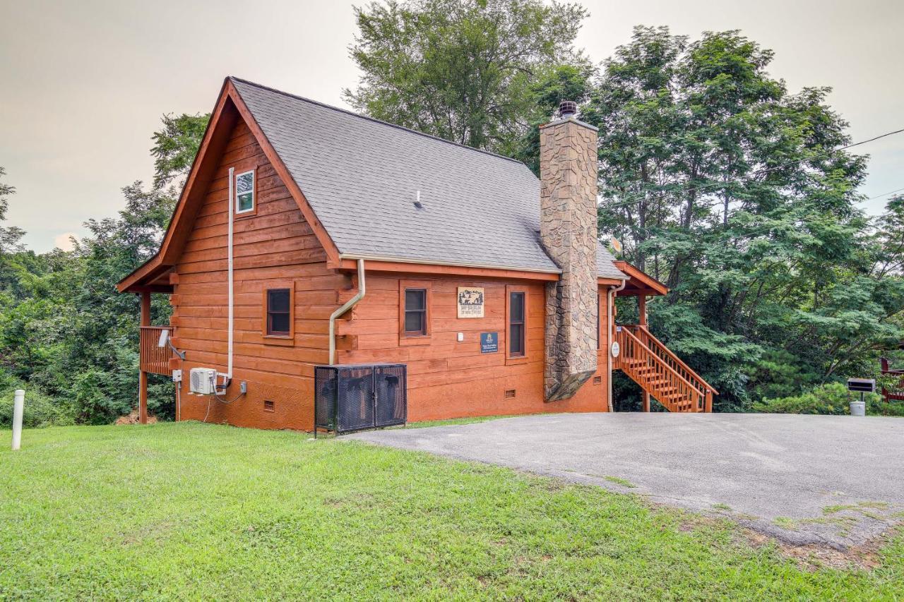 Sevierville Cabin With Wraparound Deck And Lake Access Kültér fotó